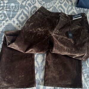 Abercrombie & Fitch Men's Dark Brown Corduroy Pants